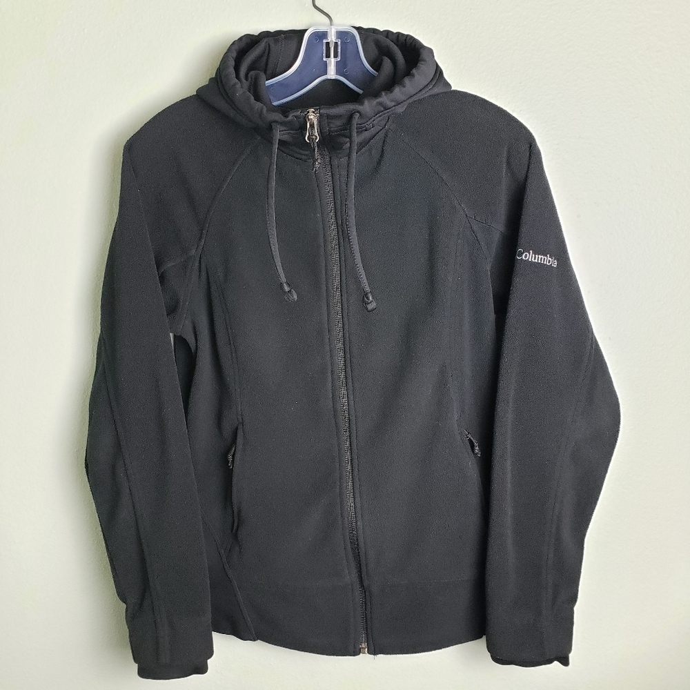 Women's Columbia Fleece Hooded Jacket Size XS